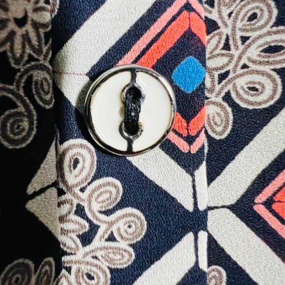 A'gaci Tunic Mid Mod Print Sleeveless Loose Fit - XS - Picture 4 of 4